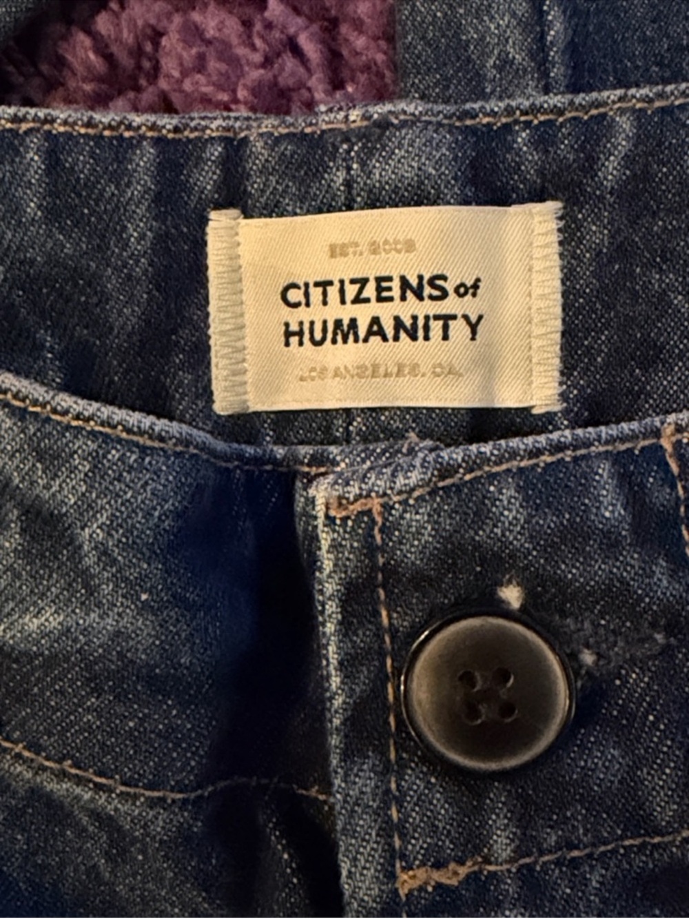 Citizens of Humanity Delena Cargo Jeans in Alma. SZ 27 - Picture 7 of 13